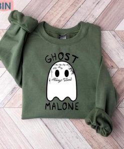 Funny Ghost Malone Halloween Sweatshirt Funny Ghost Malone Halloween Sweatshirt