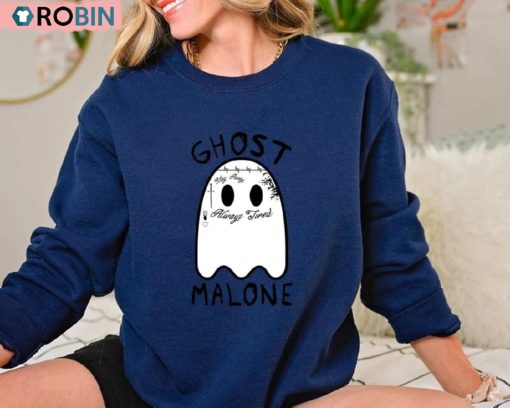Funny Ghost Malone Halloween Sweatshirt