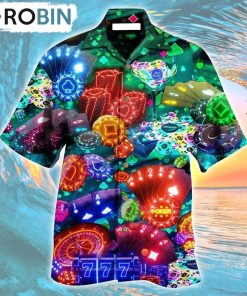 Gambling Poker Is War Not A Game Hawaiian Shirt, Gìt for Summer Shirt