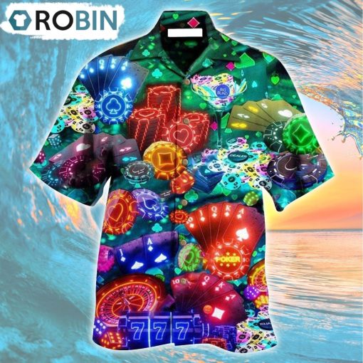 Gambling Poker Is War Not A Game Hawaiian Shirt, Gìt for Summer Shirt