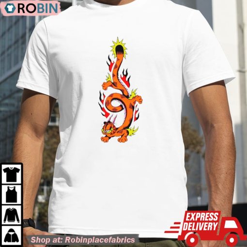 Garfield Dragon Funny Shirt