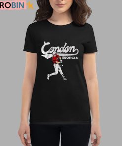 Georgia Baseball Charlie Condon Slugger Swing Shirt