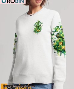 God’s Perfect Presence Patrick’s Day Women’s All Over Print Shirt