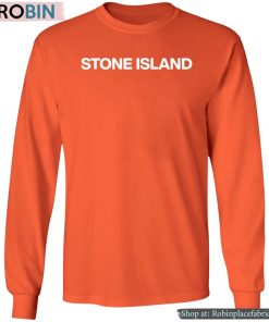 Harry Styles Wearing Stone Island Shirt