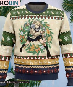 Himiko Tora Christmas My Hero Academia Ugly Christmas Sweater Himiko Tora Christmas My Hero Academia Ugly Christmas Sweater