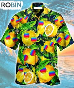 Hippie Funny Lemon Peace Hawaiian Shirt, Gìt for Summer Shirt Hippie Funny Lemon Peace Hawaiian Shirt, Gìt for Summer Shirt