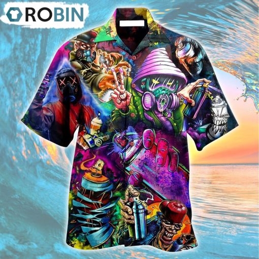 Hippie Say Hi Mysterious Hawaiian Shirt, Gìt for Summer Shirt