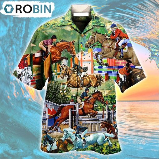Horse And Human Funny Hawaiian Shirt, Gìt for Summer Shirt