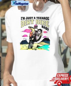I’m Just Anage Dirt Bike Baby Shirt