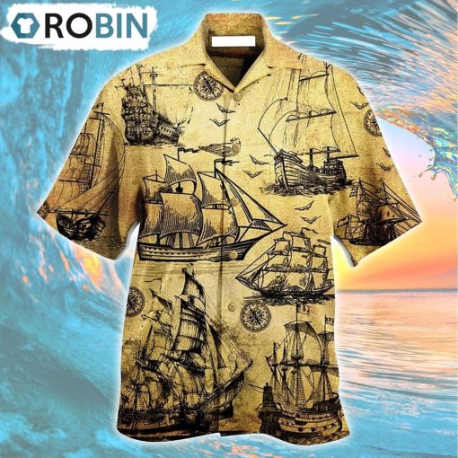 I Plan To Go Sailing Vintage Sail Hawaiian Shirt, Gìt for Summer Shirt