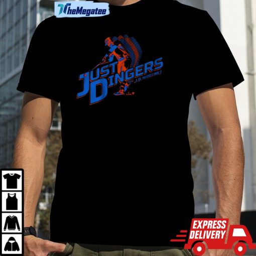 J.D. Martinez Just Dingers New York Shirt