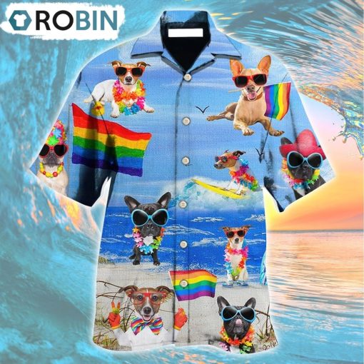 Jack Russell Terrier Cool Hawaiian Shirt, Gìt for Summer Shirt