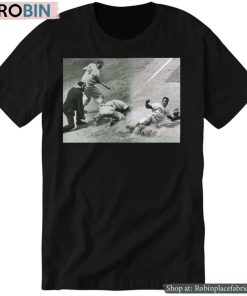 Jackie Robinson Sliding Home Shirt Jackie Robinson Sliding Home Shirt