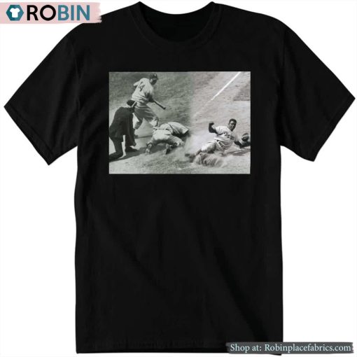 Jackie Robinson Sliding Home Shirt