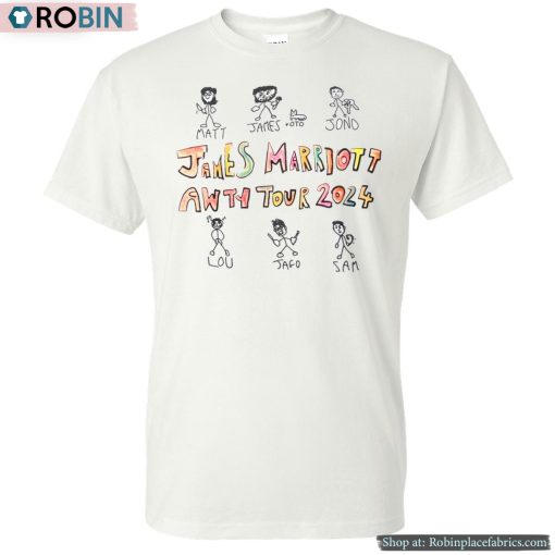 James Marriott Aw Ty Tour 2024 Shirt
