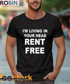 Jamie Tyler I’m Living In Your Head Rent Free Shirt