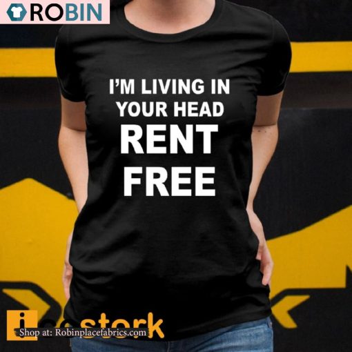 Jamie Tyler I’m Living In Your Head Rent Free Shirt