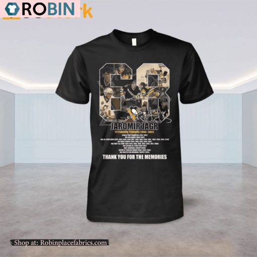 Jaromir Jagr Thank You For The Memories Shirt