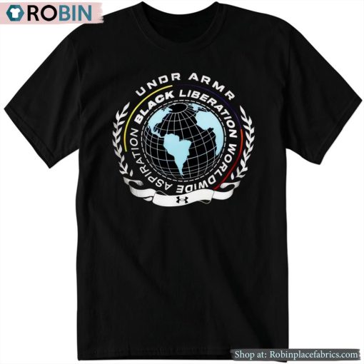 Juan Soto Wearing Black Liberation Worldwide Aspiration Shirt