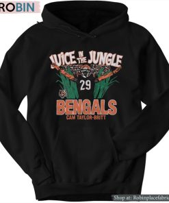 Juice In The Jungle Bengals Cam Taylor Britt Shirt