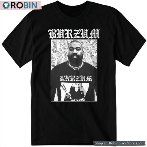 Kanye West Wearing Burzum Vintage Shirt