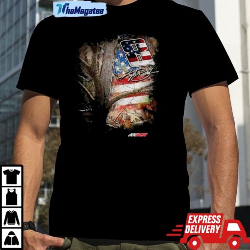 Kyle Busch Richard Childress Racing Team Collection Camo Patriotic 2024 Unisex Shirt