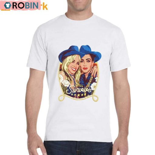 Kylie Minogue X Madonna I Will Survive Unisex Shirt