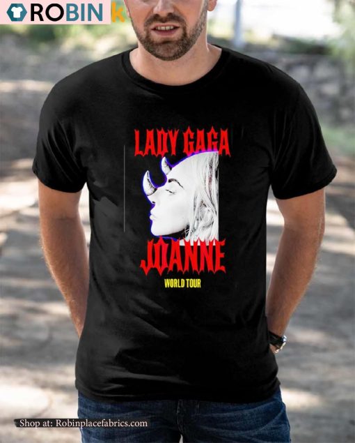 Lady Gaga Joanne Horns World Tour Shirt