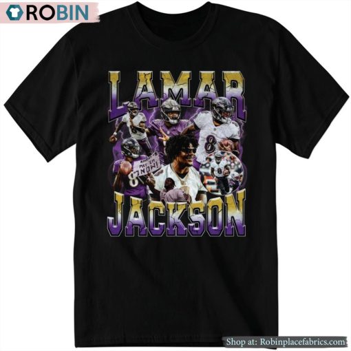 Lamar Jackson 90’s Bootleg Vintage Shirt