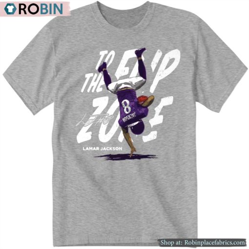 Lamar Jackson Baltimore Flip Zone Unisex Shirt, Hoodie, Sweatshirt
