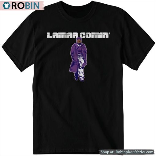 Lamar Jackson Lamar Comin’ Shirt