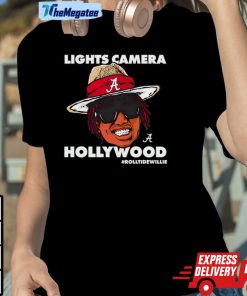 Light Camera Hollywood Roll Tide Willie Shirt