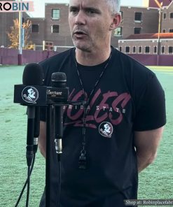 Link Jarrett Wearing Noles Florida State Shirt