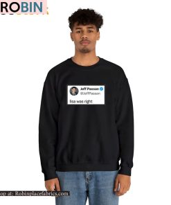 Lisa L Dubbs Jeff Passan Lisa Was Right Shirt Lisa L Dubbs Jeff Passan Lisa Was Right Shirt