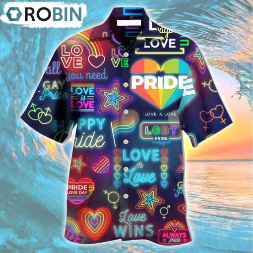 Love Has No Gender Hawaiian Shirt, Gìt for Summer Shirt