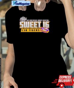 Lsu Tigers 2024 Ncaa Division I Women’s Basketball Sweet 16 Shirt