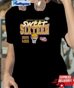 Lsu Tigers 2024 Ncaa Women’s Basketball Tournament March Madness Sweet 16 Fast Break Unisex Shirt