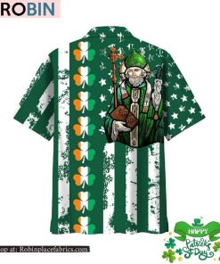 Lucky Vintage Irish St Patrick Day Hawaiian Shirt