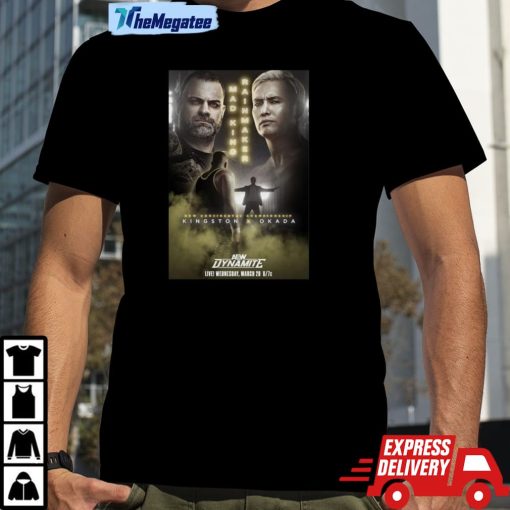 Mad King Rainmaker Eddie Kingston Vs Kazuchika Okada Aew Dynamite Unisex Shirt