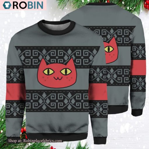 Marceline Cat Christmas Sweater