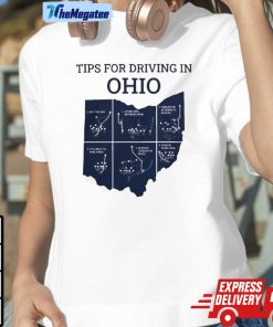 Michigan Tips For Driving Through Ohio Triblend Shirt