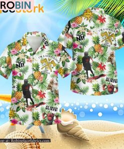 Monty Python 3D Button Hawaiian Shirt