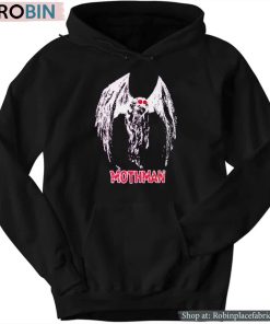 Mothman Black Vintage Shirt Mothman Black Vintage Shirt