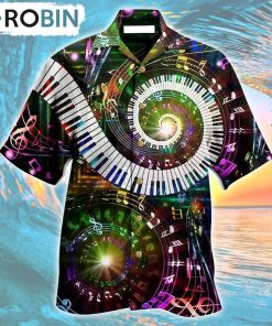 Music 10 Fingers 88 Keys Piano Hawaiian Shirt, Gìt for Summer Shirt