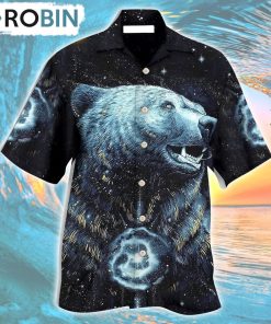 Native Style Love Peace Bear Hawaiian Shirt, Gìt for Summer Shirt