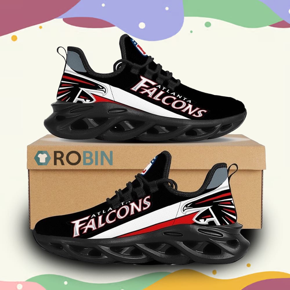 NFL Atlanta Falcons Custom Printed Breathable Shoes, Falcons Merchandise