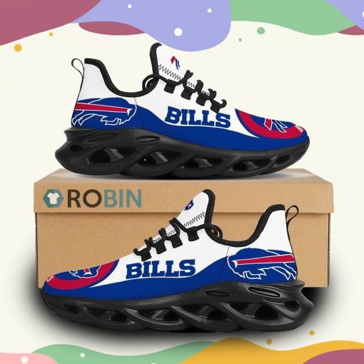 NFL Buffalo Bills Custom Printed Breathable Shoes, Buffalo Bills Merchandise