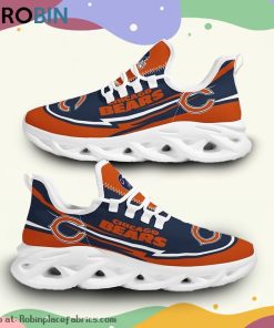 NFL Chicago Bears Custom Printed Breathable Shoes, Chicago Bears Gear