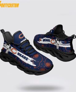 NFL Chicago Bears Max Soul Shoes Snoopy, Bears Unique Gifts