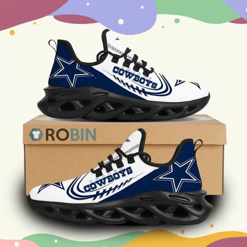 NFL Dallas Cowboys Max Soul Shoes, Cowboys Football Shoes